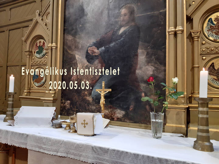 Istentisztelet május 3-án Istentisztelet május 3-án