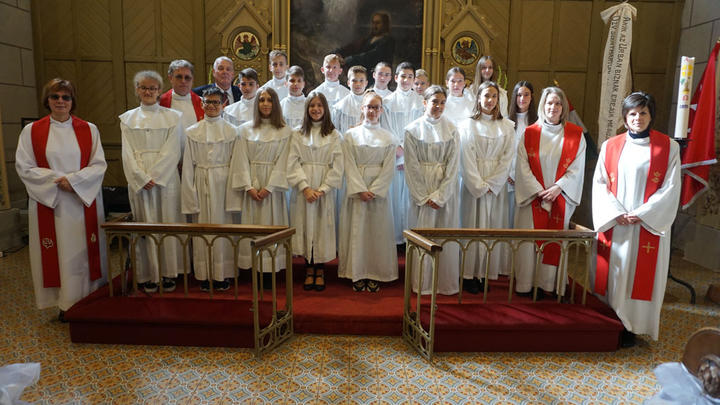 Konfirmációi ünnep volt gyülekezetünkben Konfirmációi ünnep volt gyülekezetünkben