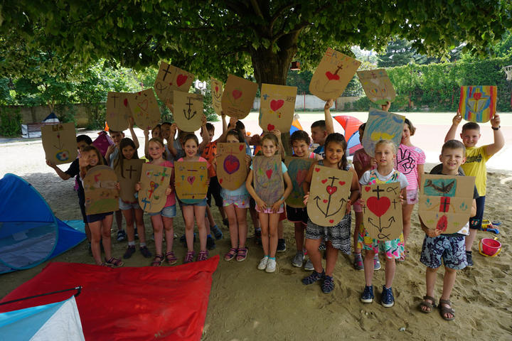 Megkezdődött az idei hittanos tábor Megkezdődött az idei hittanos tábor