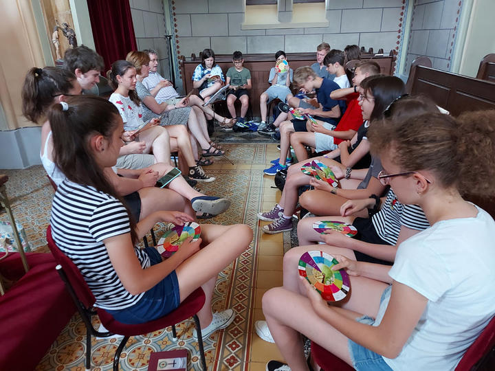 A tábor negyedik napján A tábor negyedik napján