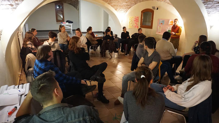 Interaktív foglalkozást tartottunk fiataloknak Interaktív foglalkozást tartottunk fiataloknak